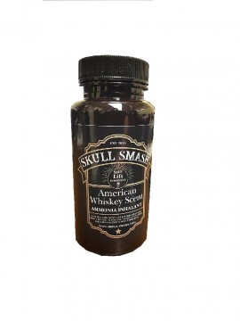 Skull Smash Whiskey ammonia bottle