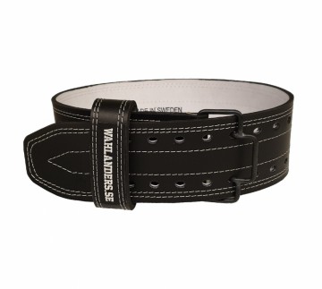 Wahlander styrkeløftbelte mykt svart 5mm IPF