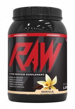 RAW vanilje 1,2kg proteinpulver