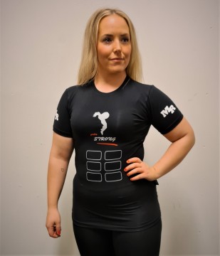 T-shirt Girlie Strong gummigrip lady