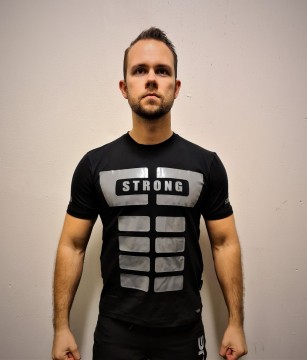 T-shirt Stone & Log gummigrip men