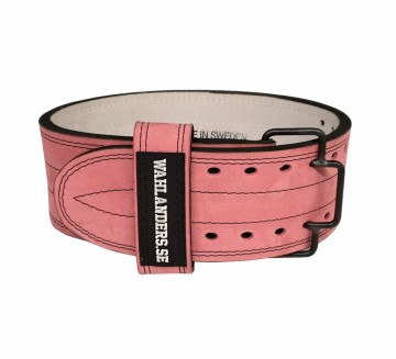 Wahlander styrkeløftbelte 11-13mm SOFT rosa IPF