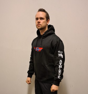 Hoodie genser svart unisex