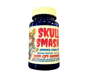 Skull Smash ammonia bottle